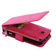 Wallet Wristlet Clutch for iPhone 7 Plus Luxury Pattern Zip Wallet Clutch Case, Miniko(TM) Quilted Handbag Clutch... N10