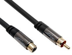 KabelDirekt (10 feet) RCA Extension Cable ( RCA male to RCA female)- PRO Series N6