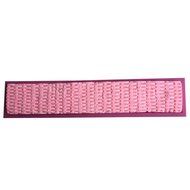 FLY Dense Weave Veins Fondant Silicone Lace Mold Cake Decorating Baking Mould,Pink
