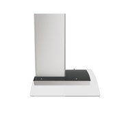 Ancona GCP430 Wall-Mounted Glass Canopy Style Convertible Range Hood, 30-Inch, Stainless Steel