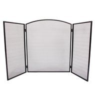 FCH 3-Panel Fireplace Screen Safety Gate Fence Fireplace Fence Hearth Gate Screens N2