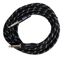 Sendt 25 foot 1/4 inch (6.3mm) Male to Male Mono Nylon Braided Guitar / Bass / Instrument Cable N12