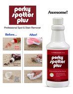 Perky Plus Stain Remover for Carpet, Cars, Clothes and Couches - 32 oz N2