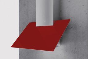 Zephyr APN-M90AX 36 Inch Wide Wall Mounted Range Hood with RF Remote Control and, Red Glass