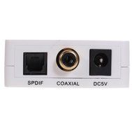 CE Compass Digital SPDIF / Coaxial to Analog L/R RCA Audio Decoder w/ 3.5mm Headphone Jack