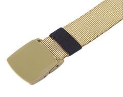 Kinsun Military Plastic Buckle Nylon Canvas Adjustable Strong Waist Web Belt (Black) N3