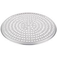 American Metalcraft A2008SP 8&quot; x 1/2&quot; Super Perforated Standard Weight Aluminum Tapered / Nesting Pizza Pan