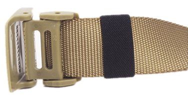 Kinsun Military Plastic Buckle Nylon Canvas Adjustable Strong Waist Web Belt (Black) N4