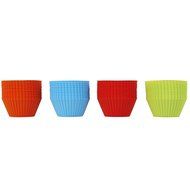 Chefaith 48-Pcs Reusable Silicone Baking Cups, Cupcake Liners, Muffin Cups [48 Round Cups with 4 Rainbow Colors...