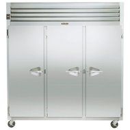 Traulsen G31011 77&quot; G Series Three Section Solid Door Reach in Freezer with Left / Left / Right Hinged Doors -...