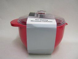 New Easy Cook Microwave Red Jug And Lid 1.2L