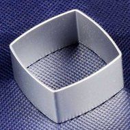 Aluminum Square Cookie Cutters Biscuit Mold (Mousse Ring / Pineapple Cake Circle) ,Set Of 3