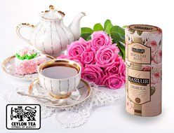 Basilur | Fruit &amp; Flowers Collection |100% Pure Ceylon | Single Origin | English Rose &amp; Dimbula Region Black Tea... N4