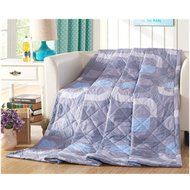 KAKA(TM) Home Comfortable Cotton Pure Pink Comforter for Summer Air-Conditioning Quilt 1PS(180-220cm) N7