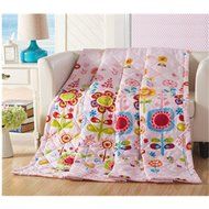 KAKA(TM) Home Comfortable Cotton Pure Pink Comforter for Summer Air-Conditioning Quilt 1PS(180-220cm) N9