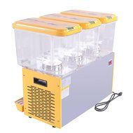 OrangeA Juice Dispenser Commercial Beverage Dispenser with Spigot Drink Dispenser 14.25 Gallon Cold Fruit Juice... N2