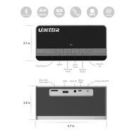 Ubetter Portable Wireless Bluetooth Speaker, Powerful Sound with Enhanced Bass, Surround Speakers with FM Radio... N5