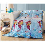KAKA(TM) Home Comfortable Cotton Pure Pink Comforter for Summer Air-Conditioning Quilt 1PS(180-220cm) N11