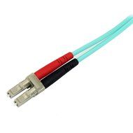 StarTech.com 2m Fiber Optic Cable - 10 Gb Aqua - Multimode Duplex 50/125 - LSZH - LC/SC - OM3 - LC to SC Fiber... N8