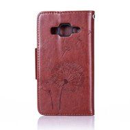 Galaxy Core Prime Case,ikasus Glitter Diamond Embossing Flowers Lily Butterfly PU Leather Flip Wallet Pouch Stand... N14