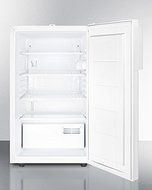 Summit FF511LBIMED 20&quot; AccuCold MED Series Medical Freestanding or Built In Compact Refrigerator with 4.1 cu....