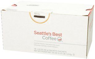 Seattle's Best Coffee SEA11008556 Level 2 Breakfast Blend Ground Coffee (Pack of 18) N4