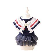 Pet Dress,Haoricu Winter Autumn College Style Dress Party Dress Pet Small Dog Cat Dress Pet Clothing Cotton-padded... N3