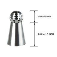 LAVAVIDA 3 Pcs Russian Piping Tips, Professional Stainless Steel Sphere Ball Icing Nozzle, Best Cake Decorating...