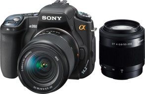 Sony Alpha DSLRA350X 14.2MP Digital SLR Camera with Super SteadyShot Image Stabilization with DT 18-70mm f/3.5... N2