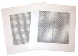 1 X Two (2) Ceramic Ozone Plates for EcoQuest Fresh Air and others 4.5&quot;x4.5&quot; by EcoQuestParts.com
