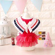 Pet Dress,Haoricu Winter Autumn College Style Dress Party Dress Pet Small Dog Cat Dress Pet Clothing Cotton-padded... N6