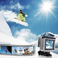 Action Camera Gizcam GZ10 Plus Sports Camera Wifi Waterproof 2K 2.0 Inch 1080P FHD 12MP 173 Degree Wide Angle... N9