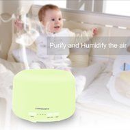 Urpower Ultrasonic 500ml Aromatherapy Essential Oil Diffuser Humidifier with 4 Timer Settings 7 LED Color Changing...