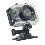 iShare S200 Sport Action Camera 5.0MP Full HD 1080P action video camera with 2.0 inch Touch Screen Black N7