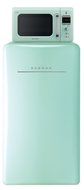 Daewoo Retro Compact Refrigerator 4.4 Cu Ft, Mint N2