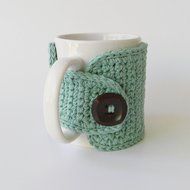 Coffee Mug Cozy Cotton Seabreeze N2