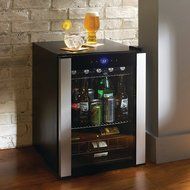 Highest Rated Compact Wine Beverage Cooler Refrigerator- Counter Top Compact Wine Beer Beverage Cellar 20 Bottle...