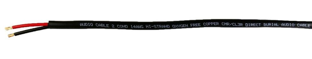 RiteAV - 14 AWG 100-Feet Direct Burial Speaker and Lighting Wire (2 Channel , Pure Oxygen Free Copper, High Strand... N2