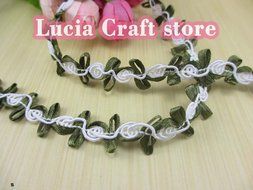 3yards Approx 16mm Organza Ribbon Polyester Garland Embellishment Party Supplies Lace Trim Decoration (Pink)