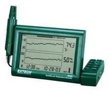 Extech RH520A-240 240V Humidity Plus Temperature Chart Recorder with Detachable Probe N3