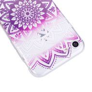 iPhone 7 Case, PHEZEN Henna Mandala Floral Design [Scratch Resistant] Clear TPU Bumper Case Soft Rubber Gel Silicone... N26