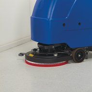 3M Red Buffer Pad 5100, Floor Buffer, Machine Use (Case of 5) N2