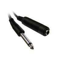 C&amp;E CNE40247 10-Feet 1/4-Inch Mono Extension Cable, 1/4 Male to 1/4 Female N2