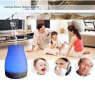 Essential Oil Diffuser 120ml,Aromatherapy Ultrasonic Cool Mist Aroma Humidifier with 7 Color LED Lights Changing... N9