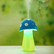 [2015 Newest Version]Phtronics (TM)Portable Bottle Cap Air Humidifier with Bottle for Office Home Travel--Blue