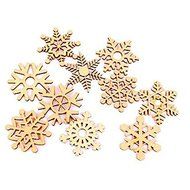 MuLuo 10pcs Sewing Wooden Buttons Craft Sculpture Decoration Buttons without Hole