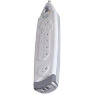 Belkin 7-Outlet SurgeMaster Home Series Power Strip Surge Protector with 6-Foot Power Cord, 785 Joules (F9H700... N2
