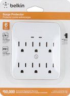 Belkin Single Outlet SurgeCube Surge Protector, 885 Joules (F9H100-CW) N3