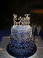 Vintage Hunt is Over Wedding Cake Toppers Rustic