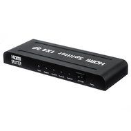 MALLCROWN 3D 1080P 4 Pport Hdmi Splitter with ac power adapter,Black N3